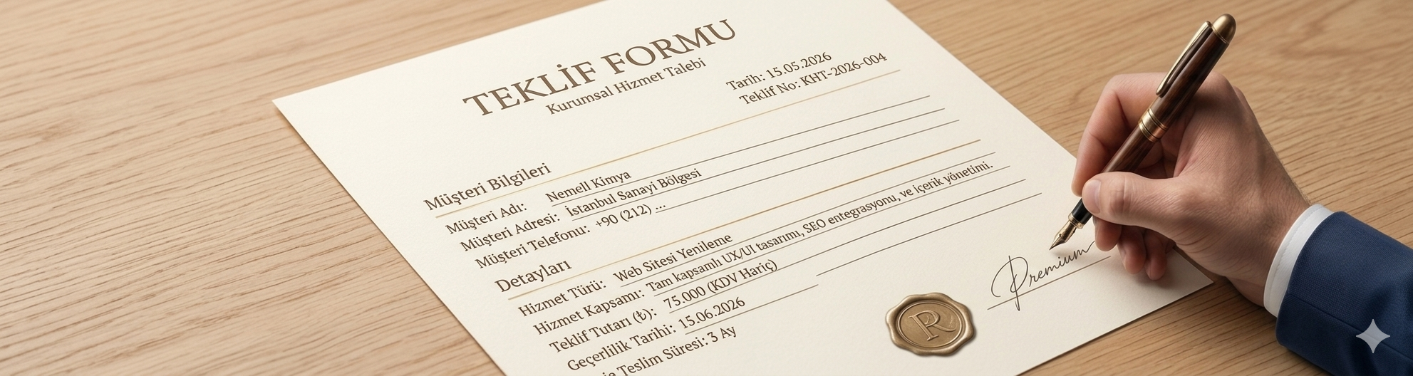 Teklif Formu