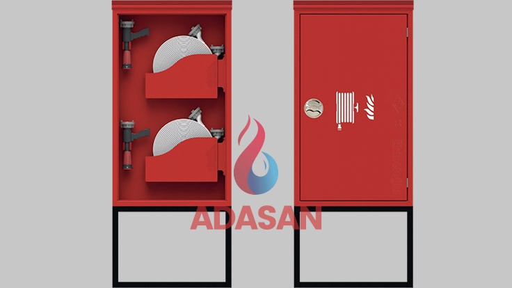 Çift Makaralı Sahra Tipi Yangın Dolabı